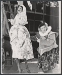 Marilyn Sokol and Barnard Hughes in the 1974 Central Park production of The Merry Wives of Windsor