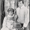 Cynthia Harris and Joseph Bova in the 1974 Central Park production of The Merry Wives of Windsor