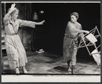 Marilyn Roberts and Estelle Parsons in the stage production Mert and Phil