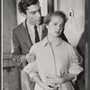 Martin Landau and Mona Freeman in the stage production Middle of the Night