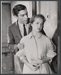 Martin Landau and Mona Freeman in the stage production Middle of the Night