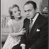 Mona Freeman and Edward G. Robinson in the 1958 tour of the stage production Middle of the Night