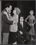 Steven Hill, Janet Gaynor, Martin Brooks and Dolores Dorn-Heft in the stage production The Midnight Sun