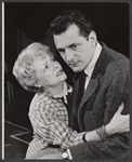 Janet Gaynor and Steven Hill in the stage production The Midnight Sun