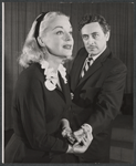 June Havoc and unidentified in rehearsal for the 1959 stage production A Midsummer Night's Dream