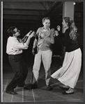 Jack Landau, William Smithers and Inga Swenson in rehearsal for the 1959 American Shakespeare production of A Midsummer Night's Dream