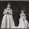 Inga Swenson and Barbara Barrie in the 1959 American Shakespeare production of A Midsummer Night's Dream