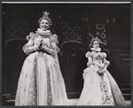 Inga Swenson and Barbara Barrie in the 1959 American Shakespeare production of A Midsummer Night's Dream