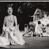 Ellen Geer [front] and unidentified others in the 1959 American Shakespeare production of A Midsummer Night's Dream