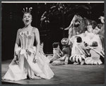 Ellen Geer [front] and unidentified others in the 1959 American Shakespeare production of A Midsummer Night's Dream