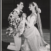 John Ragin and Inga Swenson in the 1959 American Shakespeare production of A Midsummer Night's Dream