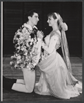 John Ragin and Inga Swenson in the 1959 American Shakespeare production of A Midsummer Night's Dream