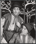 Hiram Sherman and Morris Carnovsky in the 1959 American Shakespeare production of A Midsummer Night's Dream