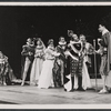 Eulalie Noble, William Smithers, Inga Swenson, Barbara Barrie, John Ragin, Jack Bittner, Patrick Hines and Earle Hyman in the 1959 American Shakespeare production of A Midsummer Night's Dream