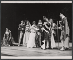 Eulalie Noble, William Smithers, Inga Swenson, Barbara Barrie, John Ragin, Jack Bittner, Patrick Hines and Earle Hyman in the 1959 American Shakespeare production of A Midsummer Night's Dream