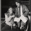 Morris Carnovsky [right] and unidentified in the 1959 American Shakespeare production of A Midsummer Night's Dream