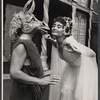 Albert Quinton and Kathleen Widdoes in the 1961 stage production A Midsummer Night's Dream