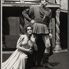Margaret Hall and Jonathan Farwell in the 1961 stage production A Midsummer Night's Dream
