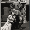 Margaret Hall and Jonathan Farwell in the 1961 stage production A Midsummer Night's Dream