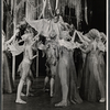 Jane Farnol [top] and unidentified others in the 1967 American Shakespeare production of A Midsummer Night's Dream