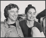 Kathleen Widdoes and unidentified in rehearsal for the 1974 stage production A Midsummer Night's Dream