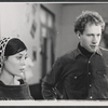 Michael Sacks and unidentified in rehearsal for the 1974 stage production A Midsummer Night's Dream