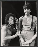 Edward Herrmann and unidentified in the 1974 stage production A Midsummer Night's Dream