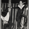 Dan Hamilton and Marlene Warfield in the 1974 Shakespeare at Lincoln Center production of A Midsummer Night's Dream