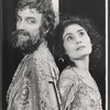 Kathleen Widdoes and unidentified in the 1974 stage production A Midsummer Night's Dream