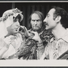 Edward Herrmann, Roberts Blossom and unidentified in the 1974 stage production A Midsummer Night's Dream