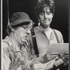 Edward Herrmann and unidentified in the 1974 stage production A Midsummer Night's Dream