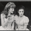 Lucy Lee Flippen and Toni Wein in the 1974 Shakespeare at Lincoln Center production of A Midsummer Night's Dream