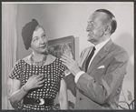 Polly Rowles and Claude Allister in the stage production A Mighty Man is He