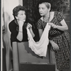 Nancy Kelly and Polly Rowles in the stage production A Mighty Man is He