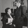 Nancy Kelly and Reginald Denham in rehearsal for the stage production A Mighty Man is He