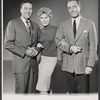 Jeffrey Lynn, Mindy Carson and John Lasell in the National company of the stage production Mary, Mary