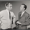 John Lasell and Jeffrey Lynn in the national cast of the stage production Mary, Mary