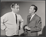 John Lasell and Jeffrey Lynn in the national cast of the stage production Mary, Mary