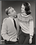 John Lasell and Heddie Banks in the national cast of the stage production Mary, Mary