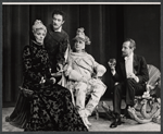 Nancy Marchand, Ellis Rabb, Richard Woods and Paul Sparer in the stage production Man and Superman