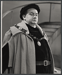 Leo McKern in the stage production A Man for all Seasons