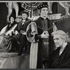 Albert Dekker and unidentified others in the touring stage production A Man for all Seasons