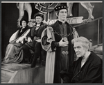 Albert Dekker and unidentified others in the touring stage production A Man for all Seasons