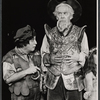 Joey Faye and Robert Wright in publicity photo for the stage production Man of La Mancha