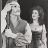 Somegoro Ichikawa and Gaylea Byrne in publicity photo for the stage production Man of La Mancha