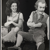 Gaylea Byrne and Somegoro Ichikawa in publicity photo for the stage production Man of La Mancha