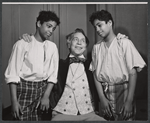 Ronald Moore, Franchot Tone and Arnold Moore in the stage production Mandingo