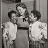 Ronald Moore, Brooke Hayward and Arnold Moore in the stage production Mandingo