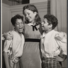 Brooke Hayward [center] and unidentified others in the stage production Mandingo