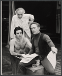 William Roerick [top] and unidentified others in the 1967 production of Marat/Sade